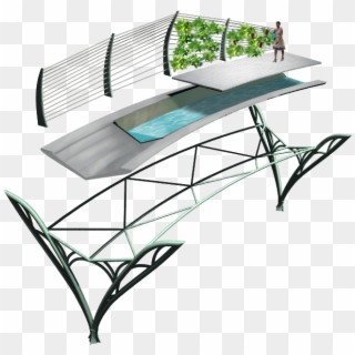 Axon Bridge - Bench Clipart