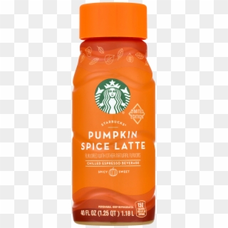 Starbucks Pumpkin Spice Latte, Espresso Beverage, 40 - Pumpkin Spice Latte Bottle Clipart