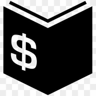 Book Of Economy With Dollar Money Sign Comments - Book With Dollar Sign Clipart