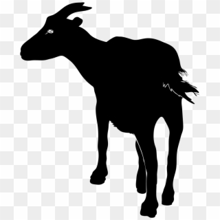 Goat Silhouette - Goat Silhouette Png Clipart