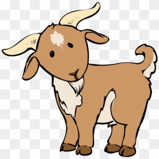 Goat Clipart Traceable - Kid Goat Clipart - Png Download