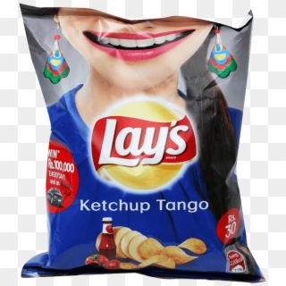 Lays Chips Ketchup Tango 40 Gm Clipart