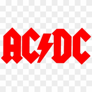 Ac/dc - Logo - Ac Dc Logo Transparent Clipart