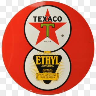Texaco Logo Png , Png Download - Porcelain Texaco Sign Clipart