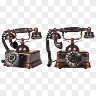 Old Phone Phone Link Call Vintage Telephone Tube - Old Phone Transparent Background Clipart