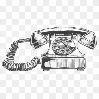 Bond Contact Ⓒ - Evolution Of Telephone Drawing Clipart
