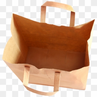 Brown Paper Bag - Empty Bag Clipart