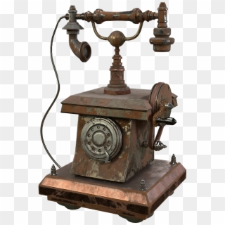 Old Phone - - Antique Clipart