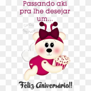 Passando Aqui Para Lhe Desejar Um Feliz Aniversário - Passando Para Desejar Parabéns Clipart