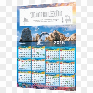 Calendario De Pared Con Varilla [doble Varilla F 801] - Graphic Design Clipart