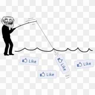 Fishing For Likes - Fishing For Likes Facebook Clipart
