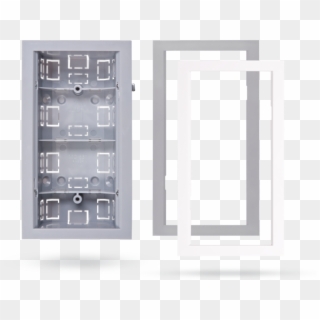 Caja De Montaje En Pared Para Detectores De Movimiento - Door Clipart