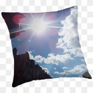 Sunny Skies By Melaniefalvey Cushion - Cushion Clipart