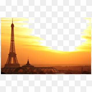 #eiffeltower #sunset #sky #sunny - Tour Eiffel Lever De Soleil Clipart
