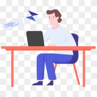 This Developer Is Chosen Just For You Based On Some - Sitting Clipart