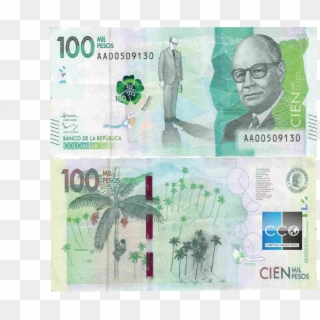 Épinglé Par Comptoir Change Opera Sur Billets Colombie - 100000 Colombian Pesos Clipart