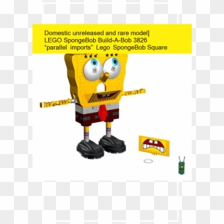 Domestic Unreleased And Rare Model] Lego Spongebob - Lego Spongebob Clipart