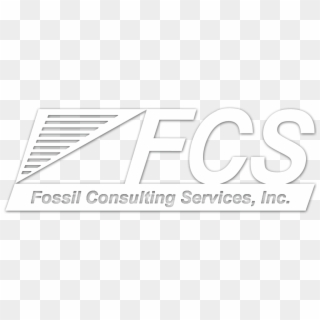 White Fcs Logo With Shadow - Poster Clipart