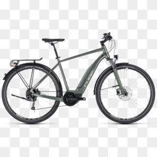 Cube Touring Hybrid One 400 Frost Green/silver - Cube Touring Hybrid One 400 Clipart