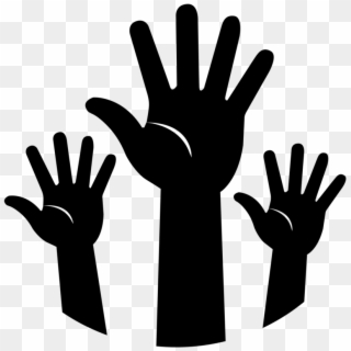 Raised Hands Png - Raised Hands Icon Png Clipart