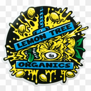 Lemon Tree Organics Sticker Clipart