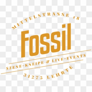 Fossil Logo 2017 Farbe2 - Orange Clipart
