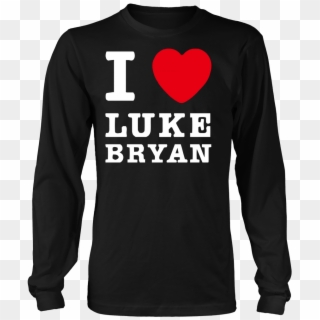 I Love Luke Bryan Long Sleeve Tshirts Limited Editoin - Brooke Hogan Strip Clipart