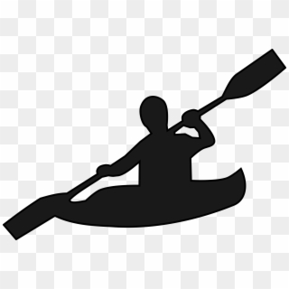 Trend Free Canoeing Cliparts, Download Free Clip Art, - Kayak Clipart Black And White - Png Download