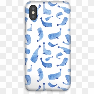 Blue Whales Case Iphone X - Mobile Phone Case Clipart