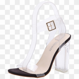 Transparent High Heels Shoes - Zapatos Con Tacon De Cristal Clipart