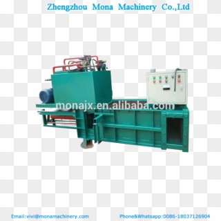 Straw Bale Press Machine Hay Compress Hydraulic Baler - Grinding Machine Clipart