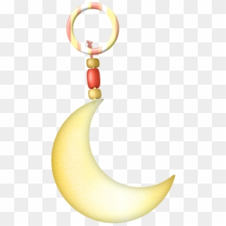 Moon On A Chain - Moon Clipart