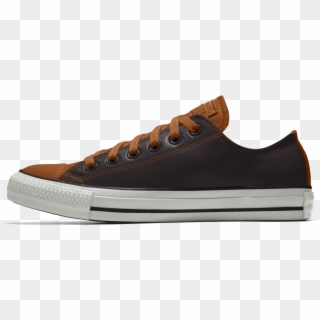 Converse Chuck Taylor All Star Leather Bole Brown Low Clipart