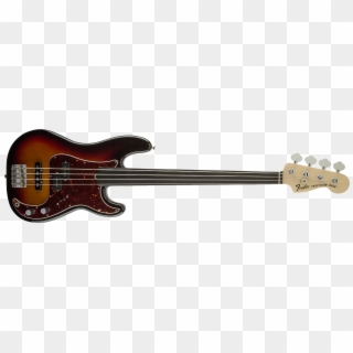 Fender Tony Franklin Fretless Precision Bass Ebony - Fender Bass Clipart