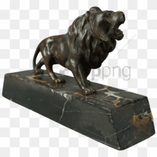 Free Png Small Bronze Lion Png Image With Transparent - Bronze Sculpture Clipart