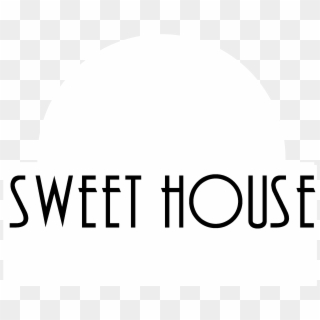 Sweet House Logo Black And White - Sweet House Clipart
