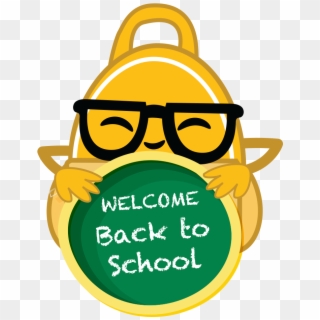 This Is A Sticker Of A Backpack Emoji - Back To School Promo Clipart