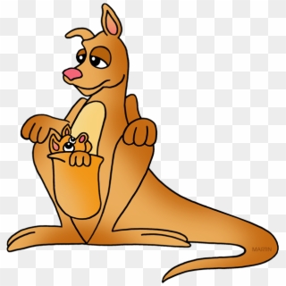 Kangaroo - Cartoon Clipart