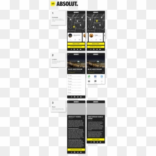 Absolut Vodka Is Sponsor Of The Amsterdam Dance Event - Absolut Vodka Clipart