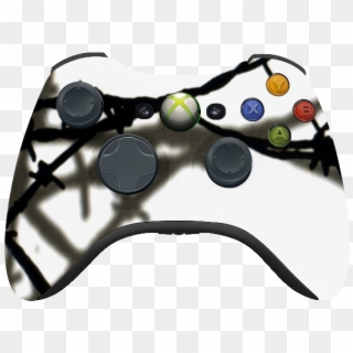 White Barbed Wire Controller - Game Controller Clipart