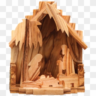 Olive Wood Jeurselum Nativity - Lumber Clipart