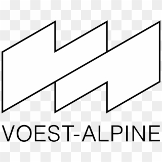 Voest Alpine Logo Png Transparent - Monochrome Clipart