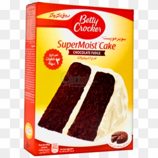 Betty Crocker Red Velvet Cake Chocolate & Vanilla Flavor - Betty Crocker Triple Chocolate Royale Clipart