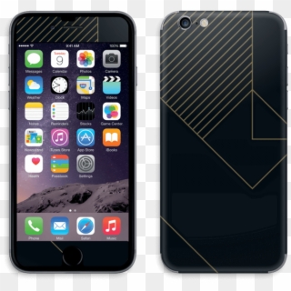 Gold Ride Skin Iphone 6/6s - Iphone 6 Plus Charging Point Clipart