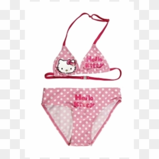 Bikini Kupaci Kostim Za Devojcice Stamion Hello Kitty - Lingerie Top Clipart