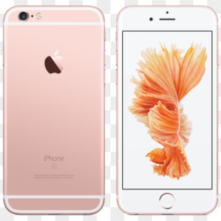 The New "rose Gold" Color Option Looks Pretty Pink - Iphone 6s Pink Front And Back Clipart