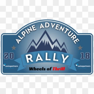Alpine Adventure Rally - Graphic Design Clipart