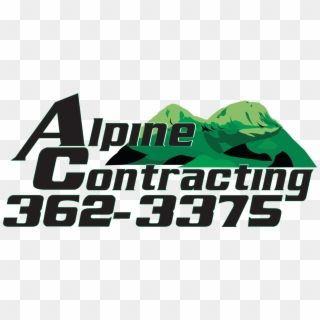 Alpine Contracting - Graphic Design Clipart