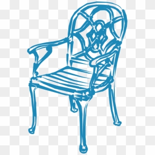 This Free Icons Png Design Of Blue Chair - Blue Chair Clip Art Transparent Png