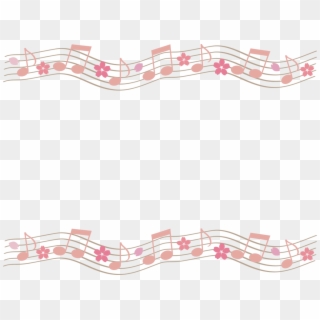 Musical Note Visual Arts Free Commercial Clipart - 春 音符 イラスト - Png Download